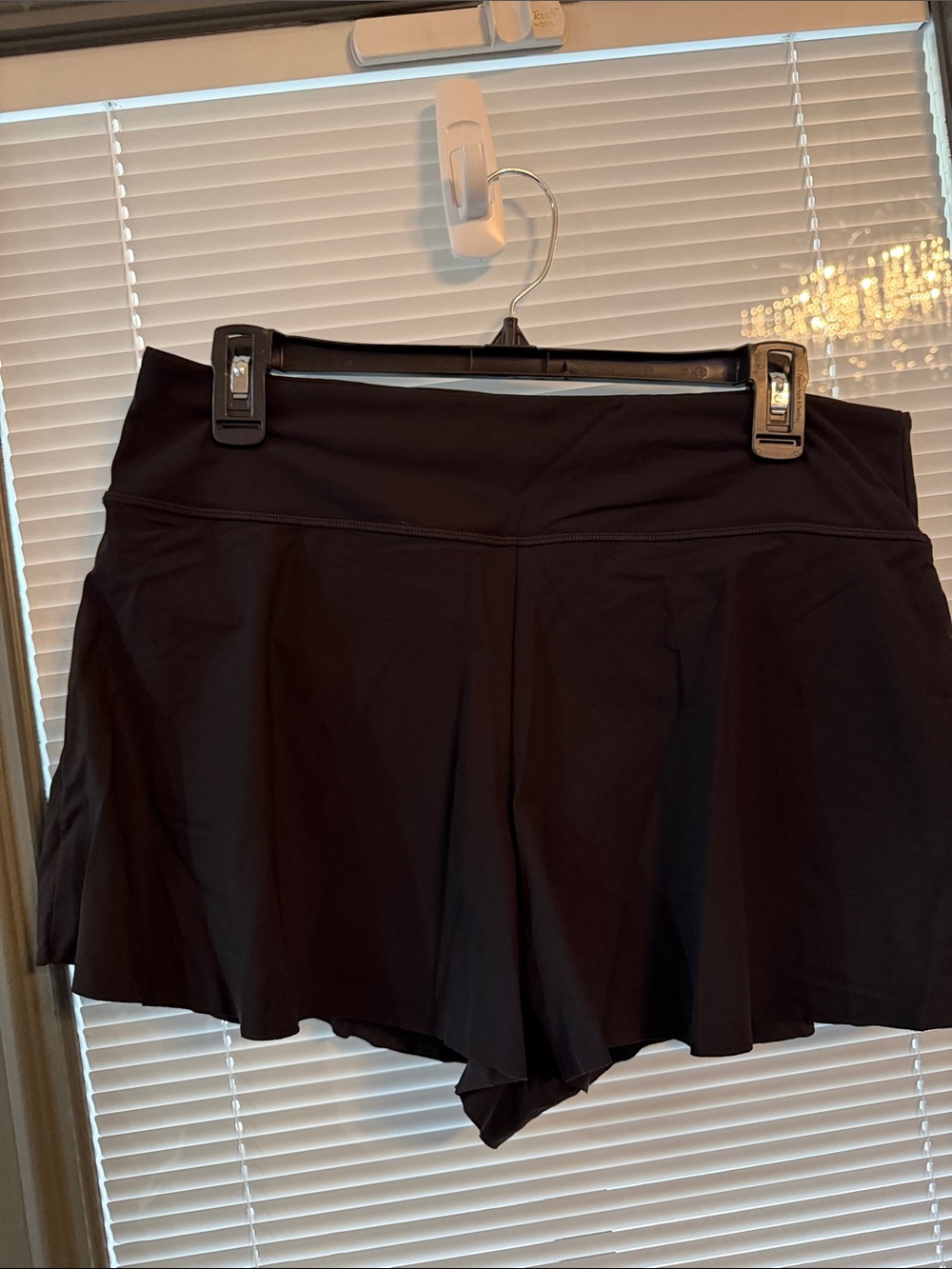 Athleta Black Athletic Skort with Built-In Shorts